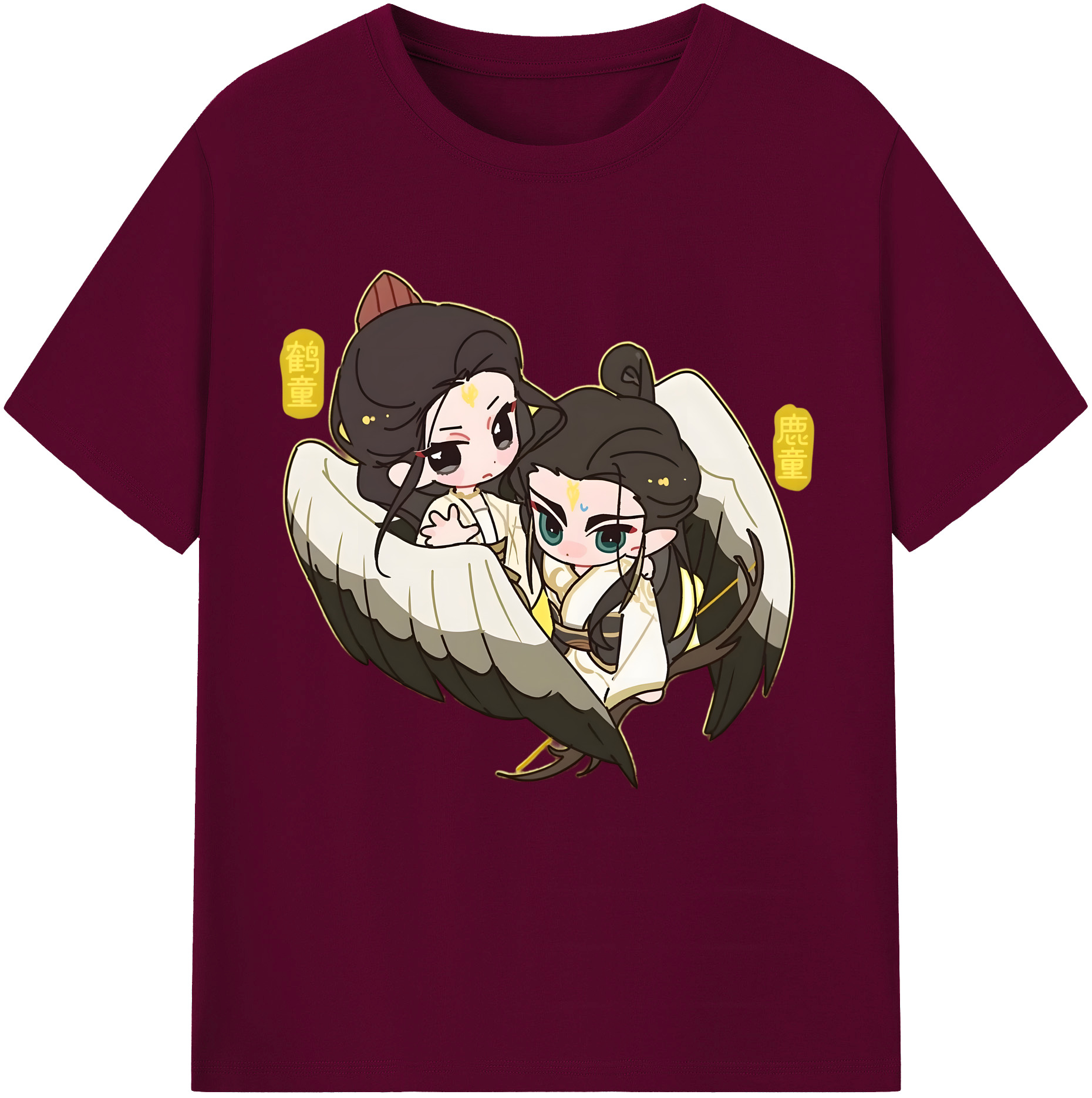 （画像用） Ne Zha 2 ナタ 魔童の大暴れ レディースカジュアルプリントTシャツ（綿100％）